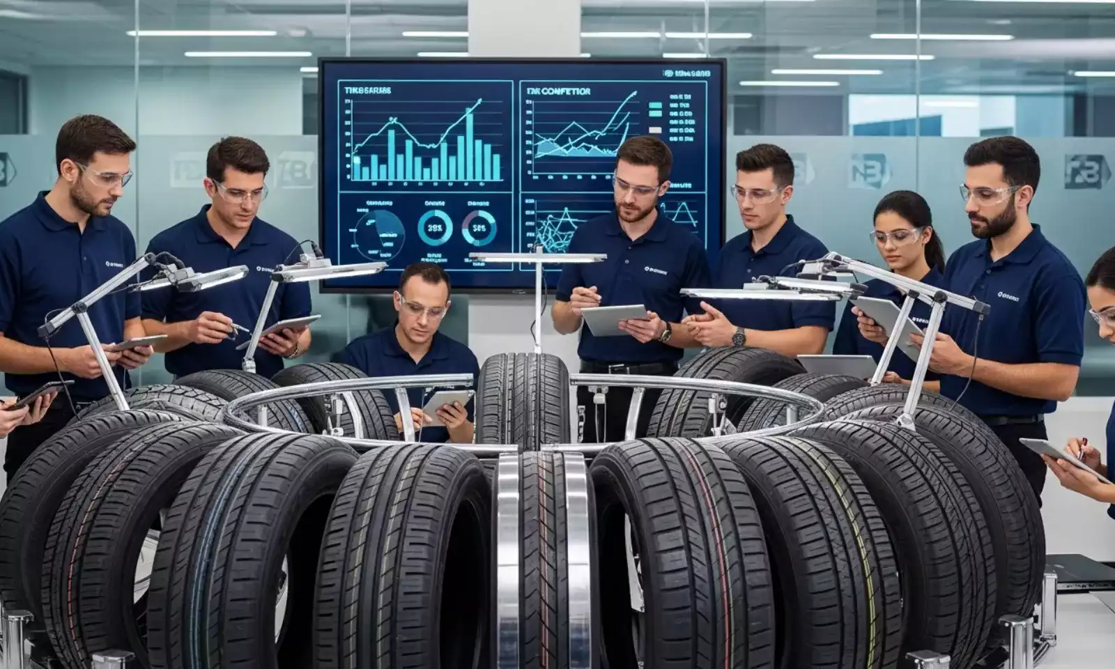 Exemplo prático de tipos de pneus automotivos e suas aplicações