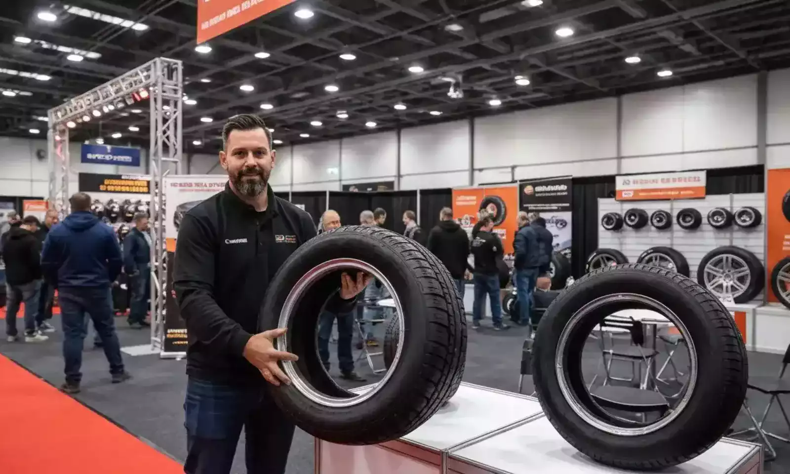 Variedade de pneus disponíveis em e-commerce automotivo no Brasil